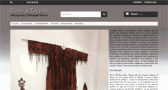 Desktop Screenshot of galerie-toguna.com